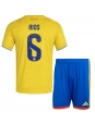 Otroške Nogometnih dresov Kolumbija Richard Rios #6 Domači SP 2026 Kratki rokavi (+ hlače)